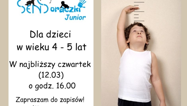 Zapraszamy dzieci w wieku 4 - 5 lat